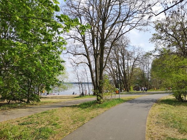 Fietspad Müggelsee